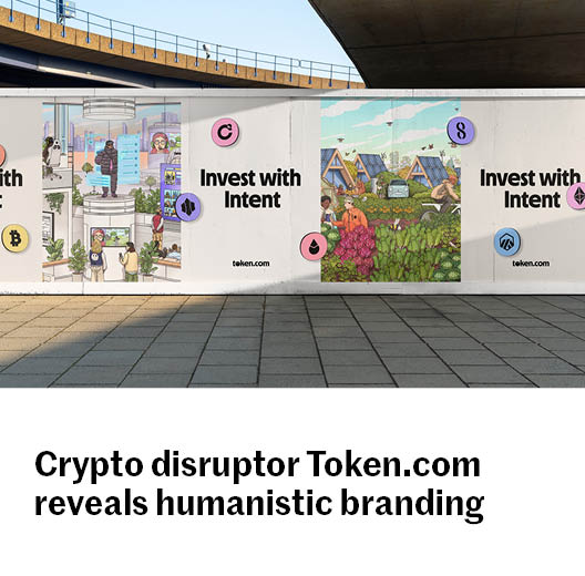 Crypto disruptor Token reveals humanistic new branding