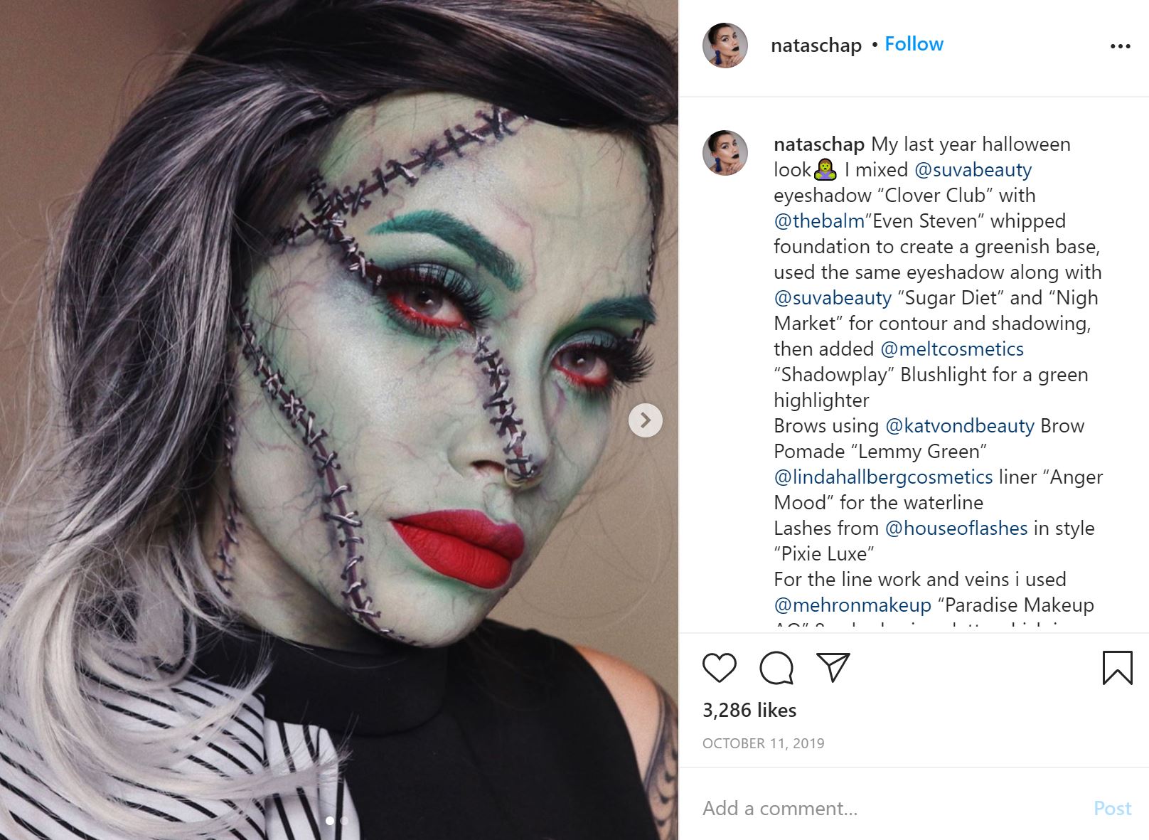 On Our Radar: Halloween Make-up Artists