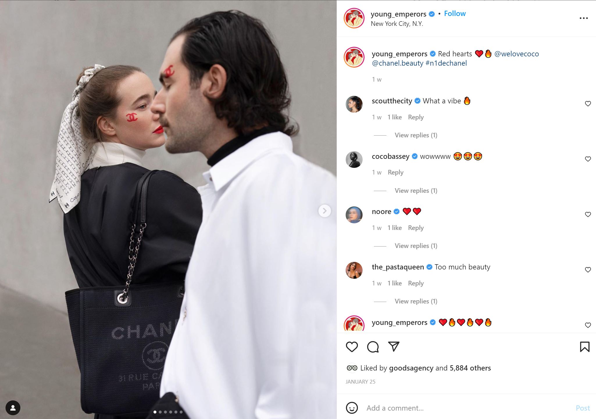 Young Emperors Matching Fashion Couple On Instagram